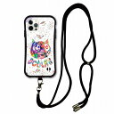 【超ポイントバック祭 10%OFFクーポン】 スマホショルダー付 スカラー iPhone 16e ケース 耐衝撃 i-coronケース iPhone16 15 14 Pro 13 12 Mini スマホケース 全機種対応 スマホカバー scolar お化け猫 ラッキーベイビー scr50046-neck