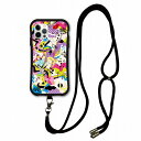【お買い物マラソン 10%OFFクーポン】 スマホショルダー付 スカラー iPhone14 ケース 耐衝撃 i-coronケース iPhone16e 16 15 SE 第3世代 第2世代 スマホケース 全機種対応 スマホカバー scolar カラフル グラフティ 総柄 scr50196-neck