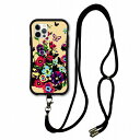 【お買い物マラソン 10%OFFクーポン】 スマホショルダー付 スカラー iPhone14 ケース 耐衝撃 i-coronケース iPhone16e 16 15 SE 第3世代 第2世代 スマホケース 全機種対応 スマホカバー scolar シンプル花柄 蝶 ベージュ scr50231-neck