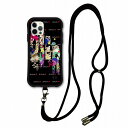 【お買い物マラソン 10%OFFクーポン】 スマホショルダー付 スカラー iPhone14 ケース 耐衝撃 i-coronケース iPhone16e 16 15 SE 第3世代 第2世代 スマホケース 全機種対応 スマホカバー scolar ビッグロゴ スカラーハート scr50248-neck