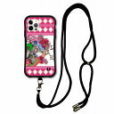 【お買い物マラソン 10%OFFクーポン】 スマホショルダー付 スカラー iPhone15 ケース 耐衝撃 i-coronケース iPhone16e 16 15 14 13 12 スマホケース 全機種対応 スマホカバー scolar ムンバイ デジタルスカラー ピンク scr50340-neck