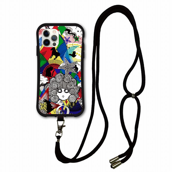 【8%OFFクーポン&ラッピング無料】 スマホショルダー付 スカラー iPhone15 ケース 耐衝撃 i-coronケース iPhone16e 16 15 14 13 12 スマホケース 全機種対応 スマホカバー scolar アニマルたち スカラーちゃん scr50403-neck