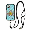 【お買い物マラソン 10%OFFクーポン】 スマホショルダー付 スカラー iPhoneSE 第3世代 第2世代 ケース 耐衝撃 i-coronケース iPhone16e 16 15 14 13 12 スマホケース 全機種対応 スマホカバー scolar ウサギ パンケーキ ミントグリーン scr50448-neck