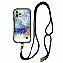 【超ポイントバック祭 10%OFFクーポン】 スマホショルダー付 スカラー iPhone 16e ケース 耐衝撃 i-coronケース iPhone16 15 14 Pro 13 12 Mini スマホケース 全機種対応 スマホカバー scolar 海 ペンギン 魚 クラゲ ヒトデ scr50519-neck