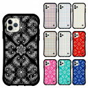 【お買い物マラソン 10%OFFクーポン】 iPhone 16e i-coronケース iPhone16 15 14 Pro 16 Plus 16 Pro Max スマホケース アイフォン 14 13 12 11 SE 第3世代 第2世代 カバー 全機種対応 耐衝撃 タッターソール ダマスク柄