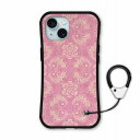 【お買い物マラソン 10%OFFクーポン】 iPhoneSE 第3世代 第2世代 ケース iPhone15 Pro Plus Pro Max カバー iPhone14 iPhone13 iPhone12 11 XR ケース スマホケース i-coronケース 保護 耐衝撃 スマホカバー 全機種対応 ダマスク柄 ピンク