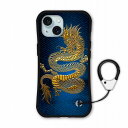 【お買い物マラソン 10%OFFクーポン】 iPhone14 i-coronケース iPhone16 15 14 Pro 14 Plus 14 Pro Maxスマホケース アイフォン 15 13 12 11 XS XR XS Max カバー 全機種対応 耐衝撃 紗綾形 ドラゴン 龍 ブルー