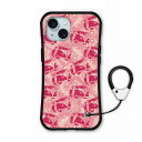 【お買い物マラソン 10%OFFクーポン】 iPhone13 Pro i-coronケース スマホケース カバー 全機種対応 耐衝撃 iPhone 16 15 Pro Plus Pro Max アイフォンSE 第3世代 第2世代 ケース ダマスク柄 バス ピンク かわいい