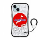 【お買い物マラソン 大特価セール】 iPhoneSE 第2世代 第3世代 i-coronケース iPhone16 15 14 Pro 16 Plus 16 Pro Max スマホケース アイフォン 14 13 12 11 カバー 全機種対応 耐衝撃 自転車 ロードバイク 日の丸 JAPAN かわいい