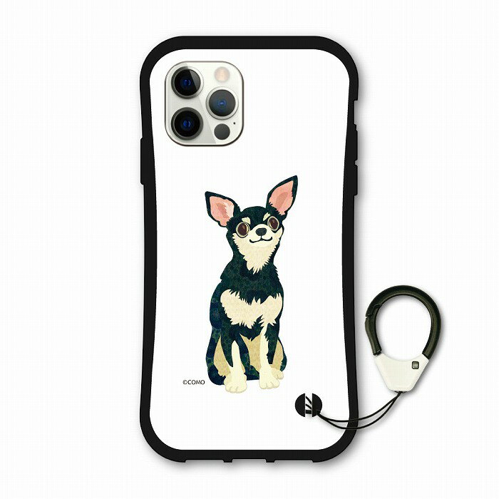  iPhone 16e i-coronケース スマホケース iPhone17 Air 17 16 Pro 15 Plus 14 13 12 11 アイフォン 全機種対応 スマホカバー アニマル柄 耐衝撃 スムースコートチワワ 犬 イヌ