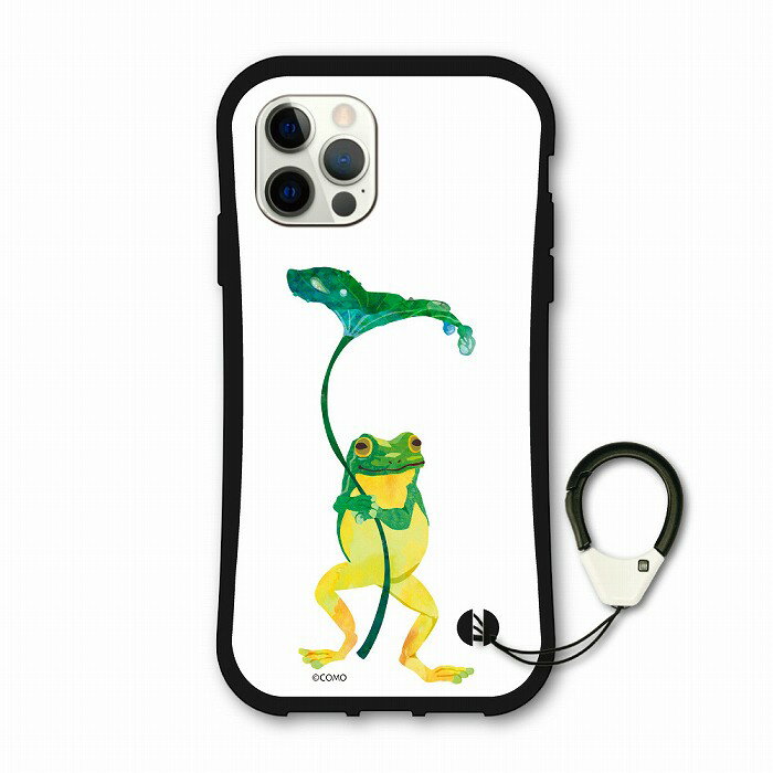 Rakuten - 【10%OFFクーポン】 iPhone 16e i-coronケース スマホケース iPhone17 Air 17 16 Pro 15 Plus 14 13 12 11 アイフォン 全機種対応 スマホカバー アニマル柄 耐衝撃 カエルとハスの葉