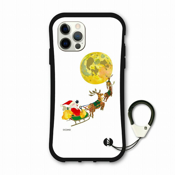 Rakuten - 【10%OFFクーポン】 iPhone 17 Air i-coronケース スマホケース iPhone17 16e 16 Pro 15 Pro 14Plus 13 12 Pro Max アイフォンSE 第3世代 スマホカバー 全機種対応 アニマル柄 耐衝撃 サンタクロースと満月 トナカイ