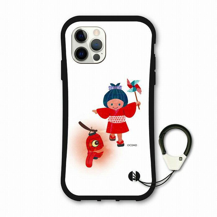 【ブラックフライデー 10%OFFクーポン】 iPhone 16e i-coronケース スマホケース iPhone17 Air 17 16 Pro 15 Plus 14 13 12 11 アイフォン 全機種対応 スマホカバー アニマル柄 耐衝撃 座敷童と提灯お化け 遊ぼう