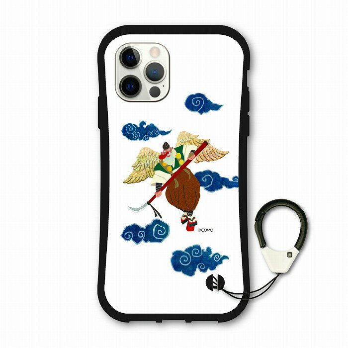 【お買い物マラソン 大特価セール】 iPhone16 ケース アニマル柄 耐衝撃 i-coronケース スマホケース iPhone17 Air 17Pro 17Pro Max 16 15 15Pro 15Plus 14 13 12 グリップケース スマホカバー 天狗 空を飛ぶ 飛鳥時代