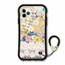 【お買い物マラソン 10%OFFクーポン】 スカラー 耐衝撃タイプ iPhone14 ケース 全機種対応 i-coronケース スマホケース iPhone 16e 14Pro 14Plus 14ProMax 13 12 スマホカバー ハードケース scolar メルヘン お花 レース コラージュ coron-scr50047