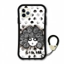 【超~お得 10%OFFクーポン有】 スカラー 耐衝撃タイプ iPhone14 ケース 全機種対応 i-coronケース スマホケース iPhone 16e 14Pro 14Plus 14ProMax 13 12 スマホカバー ハードケース scolar スカラコ 白黒ドット coron-scr50081