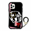 【お買い物マラソン 10%OFFクーポン】 スカラー 耐衝撃タイプ iPhone15 ケース 全機種対応 i-coronケース スマホケース iPhone 16e 16 15Pro 15Plus 15ProMax 14 13 12 スマホカバー ハードケース scolar いぬ ハート coron-scr50106