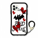 【超~お得 10%OFFクーポン有】 スカラー 耐衝撃タイプ iPhone14 ケース 全機種対応 i-coronケース スマホケース iPhone 16e 14Pro 14Plus 14ProMax 13 12 スマホカバー ハードケース scolar BAD ScoLar コウモリ coron-scr50116