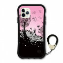 【お買い物マラソン 10%OFFクーポン】 スカラー 耐衝撃タイプ iPhone16 ケース 全機種対応 i-coronケース スマホケース iPhone 16e 16Pro 16Plus 16ProMax 15 14 13 12 スマホカバー ハードケース scolar メルヘン シルエット リス シカ coron-scr50120