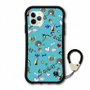 【お買い物マラソン 10%OFFクーポン】 スカラー 耐衝撃タイプ iPhone15 ケース 全機種対応 i-coronケース スマホケース iPhone 16e 16 15Pro 15Plus 15ProMax 14 13 12 スマホカバー ハードケース scolar ポップ 総柄 スカラコ エメラルド coron-scr50175
