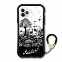 【超~お得 10%OFFクーポン有】 スカラー 耐衝撃タイプ iPhone14 ケース 全機種対応 i-coronケース スマホケース iPhone 16e 14Pro 14Plus 14ProMax 13 12 スマホカバー ハードケース scolar シックなシルエット 森の動物 モノクロ coron-scr50213