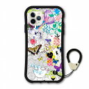 【超~お得 10%OFFクーポン有】 スカラー 耐衝撃タイプ iPhone14 ケース 全機種対応 i-coronケース スマホケース iPhone 16e 14Pro 14Plus 14ProMax 13 12 スマホカバー ハードケース scolar スカラコ 蝶 メルヘンデザイン coron-scr50230