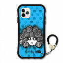 【超~お得 10%OFFクーポン有】 スカラー 耐衝撃タイプ iPhone14 ケース 全機種対応 i-coronケース スマホケース iPhone 16e 14Pro 14Plus 14ProMax 13 12 スマホカバー ハードケース scolar ドット ブルー スカラーちゃん coron-scr50238