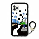 【お買い物マラソン 10%OFFクーポン】 スカラー 耐衝撃タイプ iPhone16 ケース 全機種対応 i-coronケース スマホケース iPhone 16e 16Pro 16Plus 16ProMax 15 14 13 12 スマホカバー ハードケース scolar メルヘン くま達とエッフェル塔 coron-scr50242