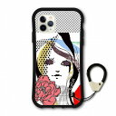 【お買い物マラソン 10%OFFクーポン】 スカラー 耐衝撃タイプ iPhone14 ケース 全機種対応 i-coronケース スマホケース iPhone 16e 14Pro 14Plus 14ProMax 13 12 スマホカバー ハードケース scolar まつ毛の長い女の人 ピンク coron-scr50251