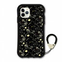 【お買い物マラソン 10%OFFクーポン】 スカラー 耐衝撃タイプ iPhone16 ケース 全機種対応 i-coronケース スマホケース iPhone 16e 16Pro 16Plus 16ProMax 15 14 13 12 スマホカバー ハードケース scolar 宇宙柄 ライオン リス ゾウ ブラック coron-scr50312