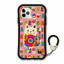 【お買い物マラソン 10%OFFクーポン】 スカラー 耐衝撃タイプ iPhone16 ケース 全機種対応 i-coronケース スマホケース iPhone 16e 16Pro 16Plus 16ProMax 15 14 13 12 スマホカバー ハードケース scolar 猫柄 アニマル ピンク coron-scr50359