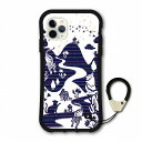 【超~お得 10%OFFクーポン有】 スカラー 耐衝撃タイプ iPhone14 ケース 全機種対応 i-coronケース スマホケース iPhone 16e 14Pro 14Plus 14ProMax 13 12 スマホカバー ハードケース scolar 影絵 虎とライオン ネイビー coron-scr50370