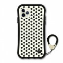 【お買い物マラソン 10%OFFクーポン】 スカラー 耐衝撃タイプ iPhone16 ケース 全機種対応 i-coronケース スマホケース iPhone 16e 16Pro 16Plus 16ProMax 15 14 13 12 スマホカバー ハードケース scolar ScoLar 手書きの水玉 coron-scr50410