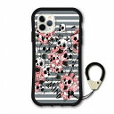 【お買い物マラソン 10%OFFクーポン】 スカラー 耐衝撃タイプ iPhone16 ケース 全機種対応 i-coronケース スマホケース iPhone 16e 16Pro 16Plus 16ProMax 15 14 13 12 スマホカバー ハードケース scolar CRASH MIND スカル 骸骨 ボーダー柄 coron-scr50443