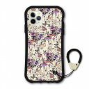 【超~お得 10%OFFクーポン有】 スカラー 耐衝撃タイプ iPhone14 ケース 全機種対応 i-coronケース スマホケース iPhone 16e 14Pro 14Plus 14ProMax 13 12 スマホカバー ハードケース scolar チョウチョウ キツネ リス アリス 総柄 coron-scr50467