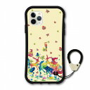 【超~お得 10%OFFクーポン有】 スカラー 耐衝撃タイプ iPhone14 ケース 全機種対応 i-coronケース スマホケース iPhone 16e 14Pro 14Plus 14ProMax 13 12 スマホカバー ハードケース scolar 水彩画風 アニマル 切り株 お花 coron-scr50493