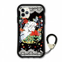 【超~お得 10%OFFクーポン有】 スカラー 耐衝撃タイプ iPhone14 ケース 全機種対応 i-coronケース スマホケース iPhone 16e 14Pro 14Plus 14ProMax 13 12 スマホカバー ハードケース scolar 女性 シルエット 花 チョウ レース メルヘン coron-scr50495