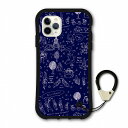 【お買い物マラソン 10%OFFクーポン】 スカラー 耐衝撃タイプ iPhone16 ケース 全機種対応 i-coronケース スマホケース iPhone 16e 16Pro 16Plus 16ProMax 15 14 13 12 スマホカバー ハードケース scolar ネイビー 東京タワー ウサギキャラ coron-scr50504