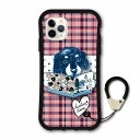 【お買い物マラソン 10%OFFクーポン】 スカラー 耐衝撃タイプ iPhone16 ケース 全機種対応 i-coronケース スマホケース iPhone 16e 16Pro 16Plus 16ProMax 15 14 13 12 スマホカバー ハードケース scolar 絵本 ドッグプリント チェック柄 coron-scr50506