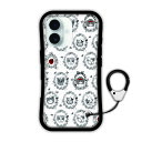 【超ポイントバック祭 10%OFFクーポン】 スカラー デザイン iPhone16 スマホケース 全機種対応 耐衝撃タイプ i-coronケース iPhone16 Pro 16Plus 16ProMax 15 14 13 スマホカバー グリップケース ホワイト スカラコ ネコ scr-wh5095