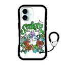 【超~お得 10%OFFクーポン有】 スカラー デザイン iPhone15 スマホケース 全機種対応 耐衝撃タイプ i-coronケース iPhone16 Pro 16Plus 16ProMax 15 14 13 スマホカバー グリップケース ホワイト ネコ お花 scr-wh5116