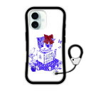【超~お得 10%OFFクーポン有】 スカラー デザイン iPhone15 スマホケース 全機種対応 耐衝撃タイプ i-coronケース iPhone16 Pro 16Plus 16ProMax 15 14 13 スマホカバー グリップケース ホワイト ネコちゃん scr-wh5120