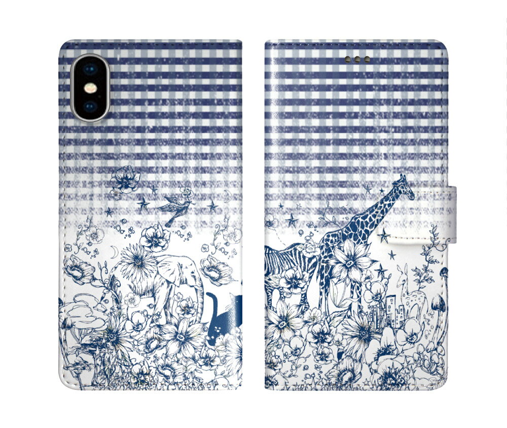 【期間限定 10%OFFクーポン】 スカラー 手帳型 スマホケース iPhone 16e ケース iPhone16 16 Pro 15 Plus 14 13 SE第3世代 スマホカバー 全機種対応 手帳 ScoLar モノトーン チェック キリン ゾウ シマウマ お花