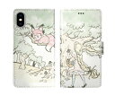 【お買い物マラソン 大特価】 iPhoneSE 第3世代 第2世代 スカラー 手帳型 スマホケース iPhone 16e 16 15 14 13 12 11 Pro XS XR 全機種対応 手帳 ScoLar 女の子 キノコ 森の中 ダイアリー かわいい