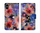【お買い物マラソン 大特価】 iPhone16 スカラー 手帳型 スマホケース iPhone 16e 16 15 14 13 Mini SE 第3世代 全機種対応 手帳 ScoLar 宇宙柄 ビックフラワー スター かわいい