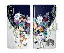 【超ポイントバック祭 10%OFFクーポン】 スカラー Galaxy S25 SC-51F SCG31 手帳型 ギャラクシー S25 Ultra SC-52F SCG32 SCG30 SC-53E SC-51E SC-53D SC-51D スマホカバー 全機種対応 scolar パンダ ウサギ チョウ フラワー スカラコ ネイビー