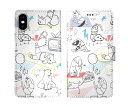 【お買い物マラソン 大特価】 iPhone16 スカラー 手帳型 スマホケース iPhone 16e 16 15 14 13 Mini SE 第3世代 全機種対応 手帳 ScoLar クマ ネコ フィットネス ダイエット
