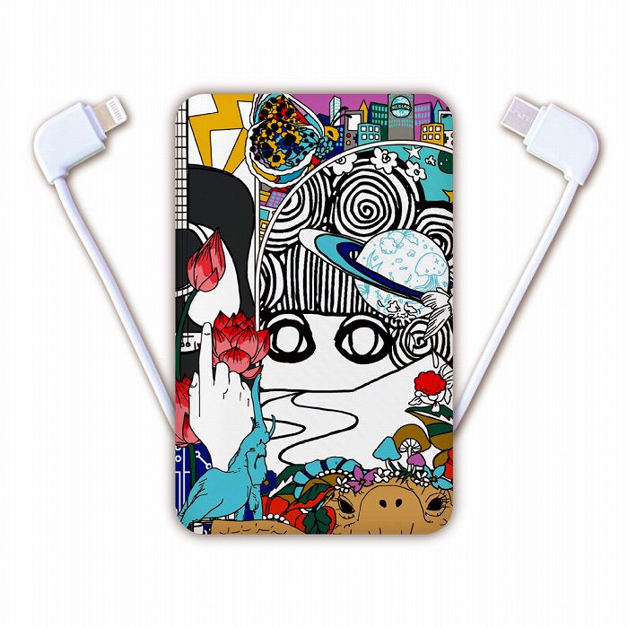 【割引クーポン有】 モバイルバッテリー スマホ 充電器 スカラー ScoLar デザイン iPhone Xperia AQUOS Galaxy 5000mAh ...