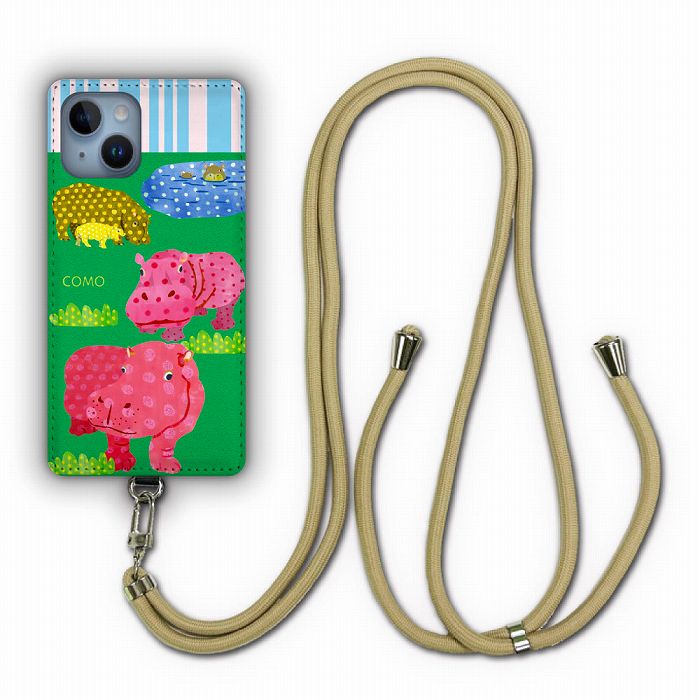 【7%OFFクーポン対象】 スマホショルダー スマホケース iPhone15 ケース 動物 アニマル