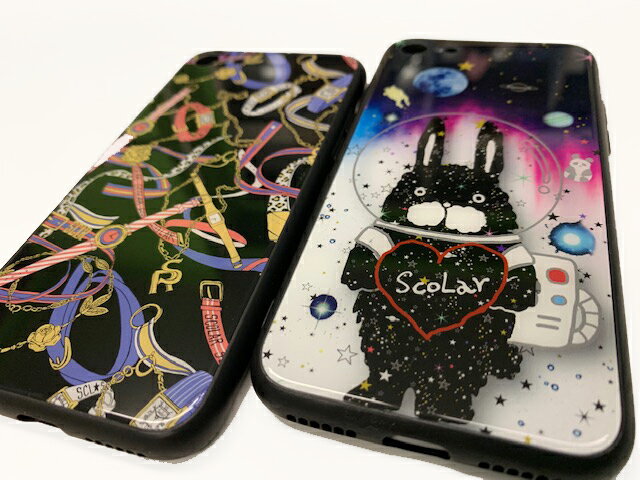 スカラー スマホケース iPhoneSE 第2世代 iPhone11 11Pro XR XS Max XS iPhone SE2 iPhone7 iPhone8 強化ガラス 背面ガラス TPU ハードケース カバー ケース アイフォンケース 背面強化ガラス きれいな鳥と花のポップ柄 かわいいデザイン